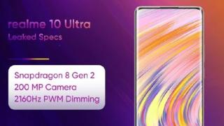 Vom avea şi realme 10 Ultra; Un poster al său menţionează camera de 200 MP, procesor Snapdragon 8 Gen 2