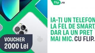 La eMAG ai vouchere de 200 sau 2000 de lei pentru achiziția de telefoane de pe Flip.ro, pe care plătești mai puțin decât valorează