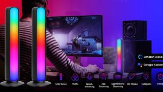E LUNI e AMAZON: Azi am găsit reflectoare RGB inteligente și accesibile, pentru gameri, streameri și nu numai