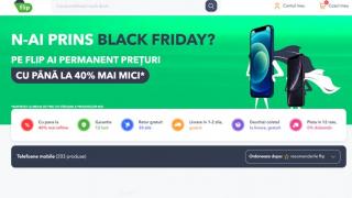 N-ai prins BLACK FRIDAY pe Flip.ro? Ofertele continuă, cu reduceri de până la 40% și 50 lei extra reducere folosind codul MBL50