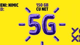 Abonamentele YOXO primesc 5G de azi, cu 150 GB trafic disponibil