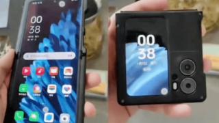 OPPO Flip N2 apare într-un clip hands on, cu ecran extern mare, două camere în spate