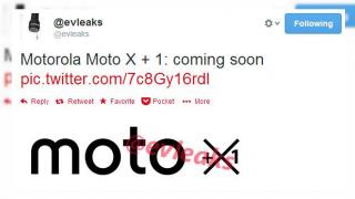 Motorola Moto X+1 va sosi În curând, conform lui @evleaks