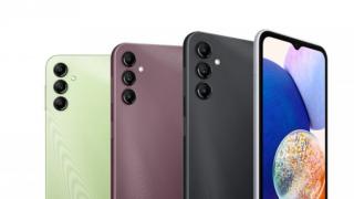 Galaxy A14 5G a debutat: primul telefon Samsung din 2023 are camera selfie îmbunătăţită