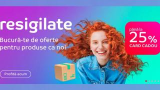 eMAG îți aduce un motiv în plus să cumperi produse resigilate în acest weekend, oferind până la 25% card cadou