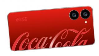 Smartphone-ul Coca-Cola se lasă admirat într-o primă imagine, iar producătorul său ar putea fi chiar realme