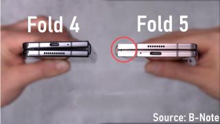 Un prototip de Samsung Galaxy Z Fold5 scoate la iveală principala îmbunătățire față de predecesor, cu zero gol între cele două părți ale pliabilului