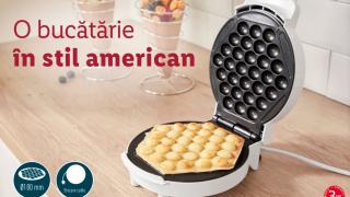 Gadgets în oferta LIDL, în săptămâna 30.01 - 5.02.2023: aparat pentru preparat gogoși, vafe sau omletă și aspirator de mână cu 3 ani garanție 