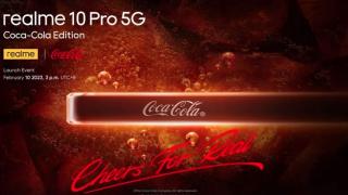 realme 10 Pro Coca-Cola Edition se lansează pe data de 10 februarie, confirmare sosită prin intermediul unui nou teaser