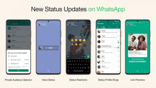 WhatsApp aduce noi funcții în aplicația mobilă; Putem crea un status audio, alege cine să vadă statusurile noastre