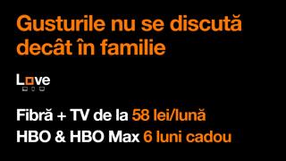 Orange Love îţi aduce HBO şi HBO Max timp de 6 luni, până la 300 de euro bonus de loialitate