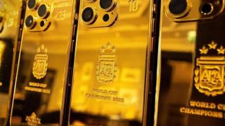 iPhone 14 Pro poleit cu aur, în 35 de unităţi; Iată cadoul dat de Lionel Messi colegilor săi de la echipa Argentinei