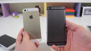 iPhone 6 Într-un prim clip hands on detaliat, În versiunea macheta (Video)