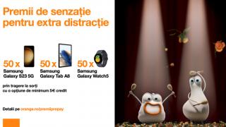 Poţi câştiga 50 de telefoane Galaxy S23, tablete, ceasuri cu Orange PrePay