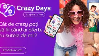 La eMAG a început Crazy Days, cu oferte speciale în perioada 27 aprilie - 3 mai; Ce ne-a pregătit retailerul?