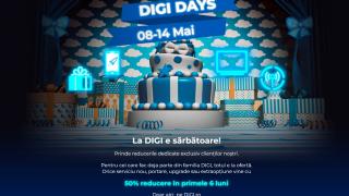 DIGI anunţă ediţia 6 Digi Days: reduceri de până la 50% la abonamente + alte beneficii