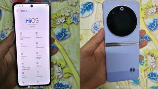 Tecno Phantom V Yoga apare în fotografii; Smartphone pliabil cu clapetă cu dotări midrange, accesibil