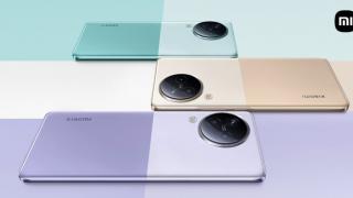 Xiaomi Civi 3 se lasă admirat în primele imagini oficiale, cu un design dual-tone și cameră foto circulară în spate
