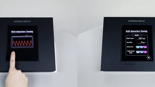 Samsung a creat un ecran de telefon care măsoară tensiunea arterială, pulsul, are cititor de amprente integrat