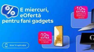Extra reduceri HOT azi pe eMAG! Îți cumperi Samsung Galaxy A54 la cel mai mic preț din România