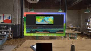 Programul de editare video Final Cut Pro vine pe headset-ul Apple Vision Pro