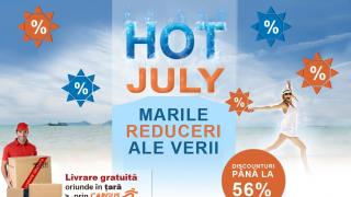 evoMAG.ro anunță oferta de reduceri HOT JULY; discount-uri de până la 800 la smartphone-uri și tablete