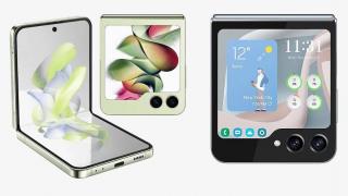 Samsung Galaxy Z Flip5 va aduce un display extern generos, special optimizat pentru aplicațiile Google