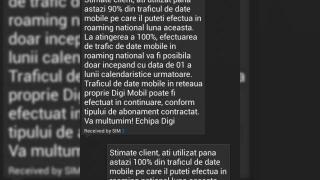 Roamingul național de date oferit de Digi Mobil constă Într-un pachet de doar 100 MB/lună; utilizatorii sunt dezamăgiți de oferta RDS&RCS