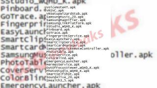 Samsung Galaxy Note 4 are o listă de .APK-uri postate pe web de către @evleaks