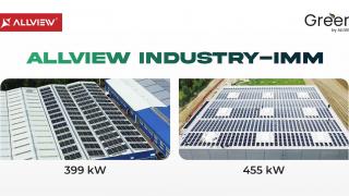 Allview Industry - IMM a finalizat implementarea a două sisteme fotovoltaice industriale în zona Brașovului