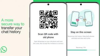 WhatsApp simplifică transferul de chat-uri între dispozitive și permite trimiterea de clipuri HD