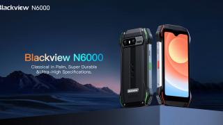 Blackview N6000 este acum oficial! Smartphone compact cu design robust, display de 4.3 inch, certificare militară pentru rezistență, procesor puternic sub capotă