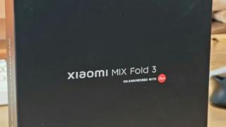 Xiaomi Mix Fold 3 se apropie de lansare și vedem astăzi o nouă randare plus fotografii ale pachetului retail