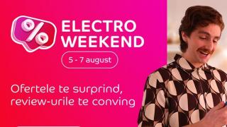 Weekend cu extra reduceri la eMAG în perioada 5-7 august! Smartphone-uri, ceasuri smart, televizoare și multe alte produse la discount