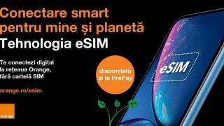 Ai cartelă prepay Orange? De astăzi ai disponibilă în premieră tehnologia eSIM și te bucuri de cel mai rapid internet 5G
