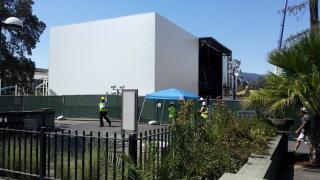 Apple construiește o uriașă scenă specială pentru evenimentul de lansare a lui iPhone 6