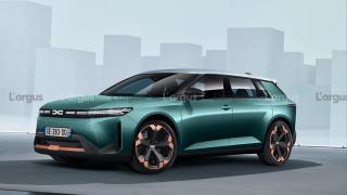 Dacia C-neo apare în imagini proaspete, un estate hibrid 4x4 bazat pe conceptul Bigster; Pregătit pentru lansare în 2025-2026