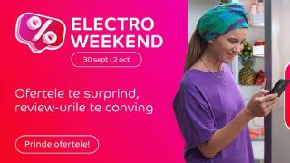 Extra reducerile de weekend revin la eMAG! Laptop-uri, telefoane și electrocasnice la super ofertă până pe 2 octombrie