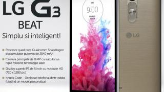 LG G3 Beat disponibil prin intermediul MarketOnline.ro la un preț promoțional de 1.199 lei