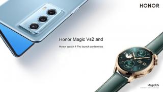 Honor Magic VS2 va fi anunțat oficial pe 12 octombrie, alături de ceasul Honor Watch 4 Pro