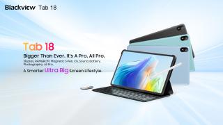 Blackview Tab 18 aduce ecran de 12 inch pentru consum multimedia, difuzoare quad Harman Kardon și până la 24 GB RAM