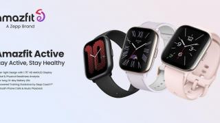 Amazfit anunţă ceasurile inteligente Active şi Active Edge: Alexa, certificare 10 ATM, ecran mare