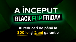 BLACK FRIDAY a început la Flip.ro: Reduceri de până la 800 lei + 2 ani garanție la smartphone-uri și tablete recondiționate