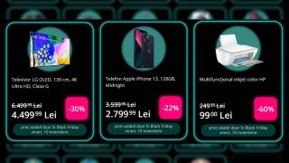 În cât timp s-a epuizat stocul celor mai căutate produse de Black Friday la eMAG?