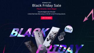 Black Friday în magazinul oficial Nubia Red Magic! Ai extra reducere pentru smartphone-ul de gaming Red Magic 8S Pro și pentru accesorii