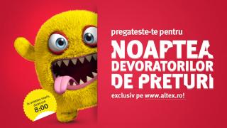 Noaptea Devoratorilor de Prețuri lovește din nou la Altex; În acestă seară de la ora 20:00 Încep reducerile!