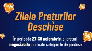 F64 anunță „Zilele Prețurilor Deschise”! Până pe 30 noiembrie poți negocia suma la care vrei să cumperi produsele dorite