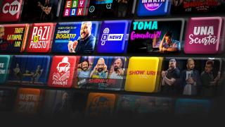 Platforma de streaming ComedyBox îți aduce momente de stand-up direct pe televizorul tău, cu Toma, Vio, Costel și mulți alți comedianți