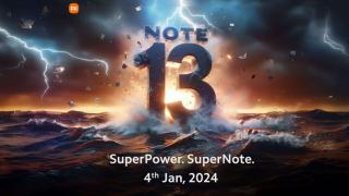 Redmi Note 13 se lansează global pe data de 4 ianuarie 2024; Modelul de top are cameră de 200 mpx, certificare IP68