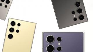 Samsung Galaxy S24 Ultra se lasă admirat în imagini oficiale, pe violet, galben, gri și negru
